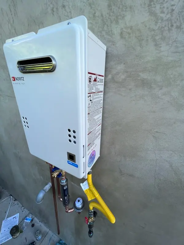 Tankless water heater installation for Monroe homes